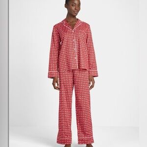Kate Spade Heart Patterned Pajama Set